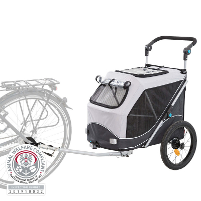 Trixie Veloanhänger Fahrrad-Anhänger Hund