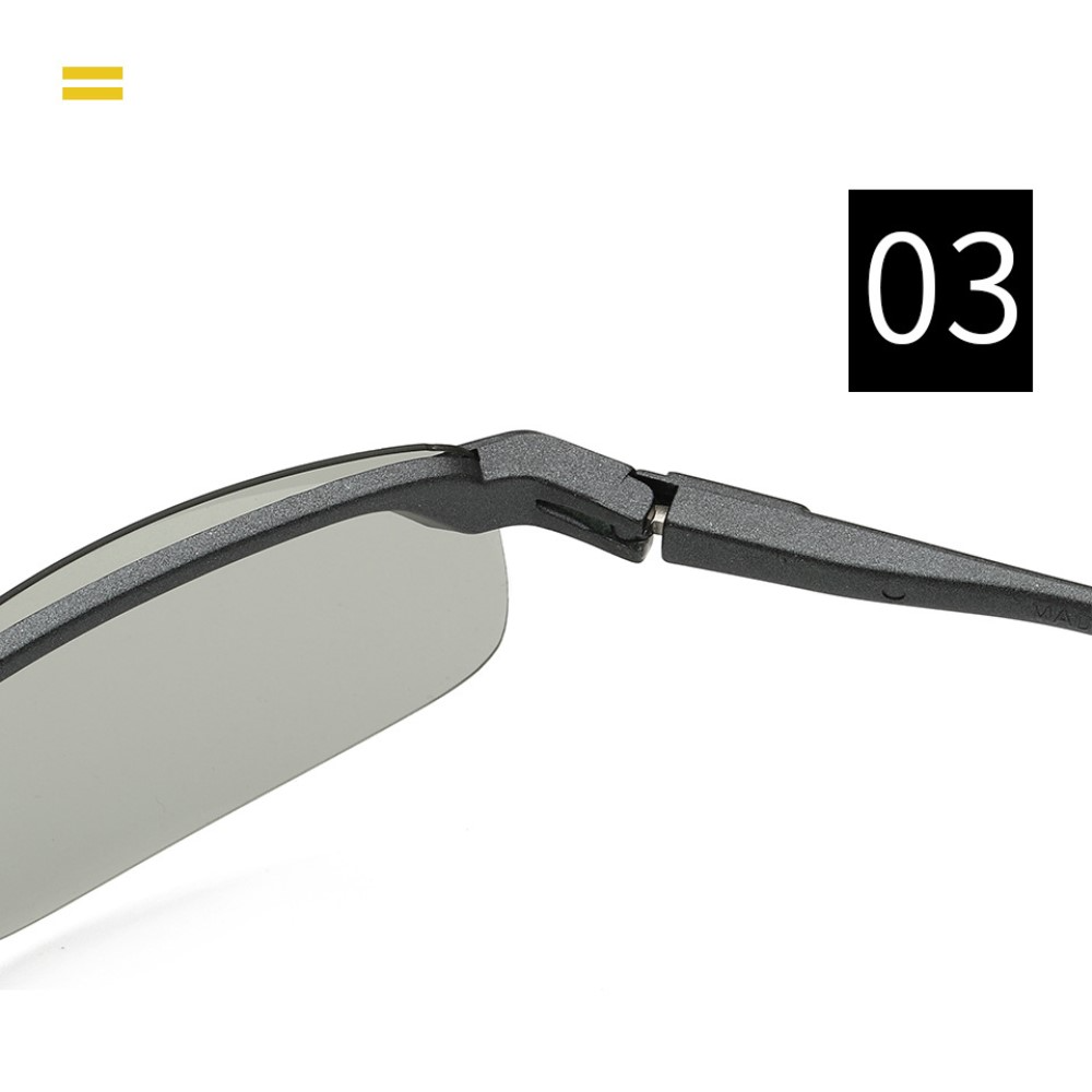 Polarisierte UV Sportbrille Fahrrad Velo Sonnenbrille - Schwarz