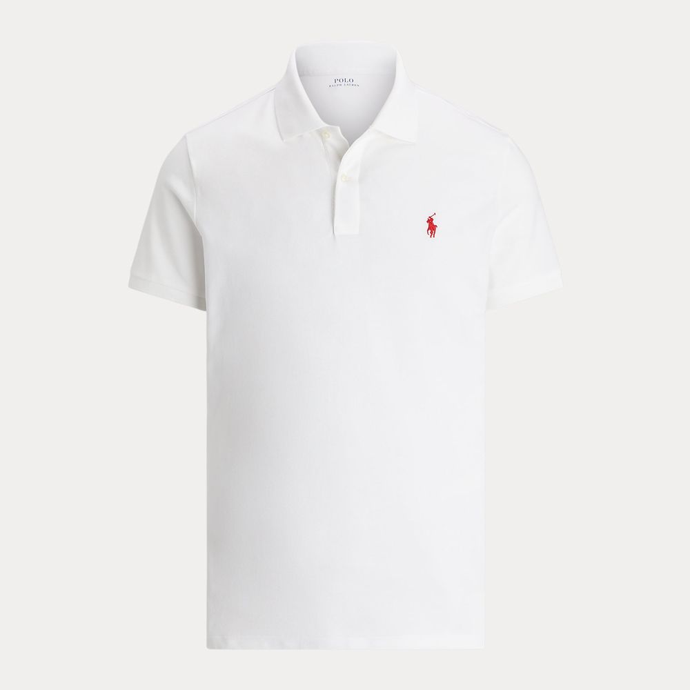 Tailored Fit Pique Hvit