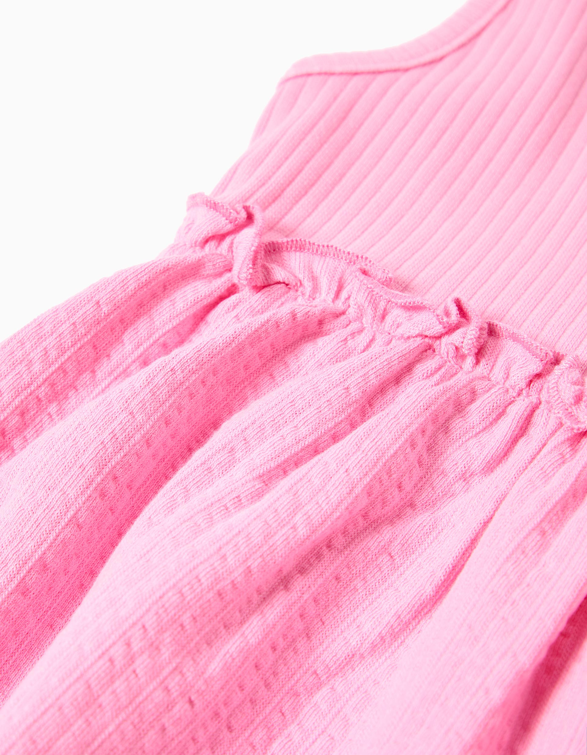 Vestido, Menina, Rosa