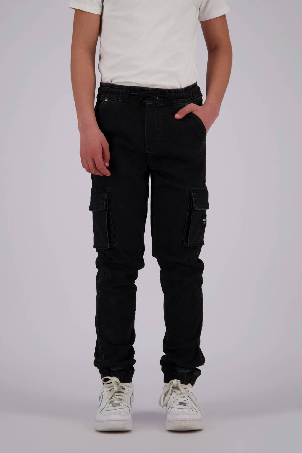 Raizzed slim regular waist slim fit jeans black denim