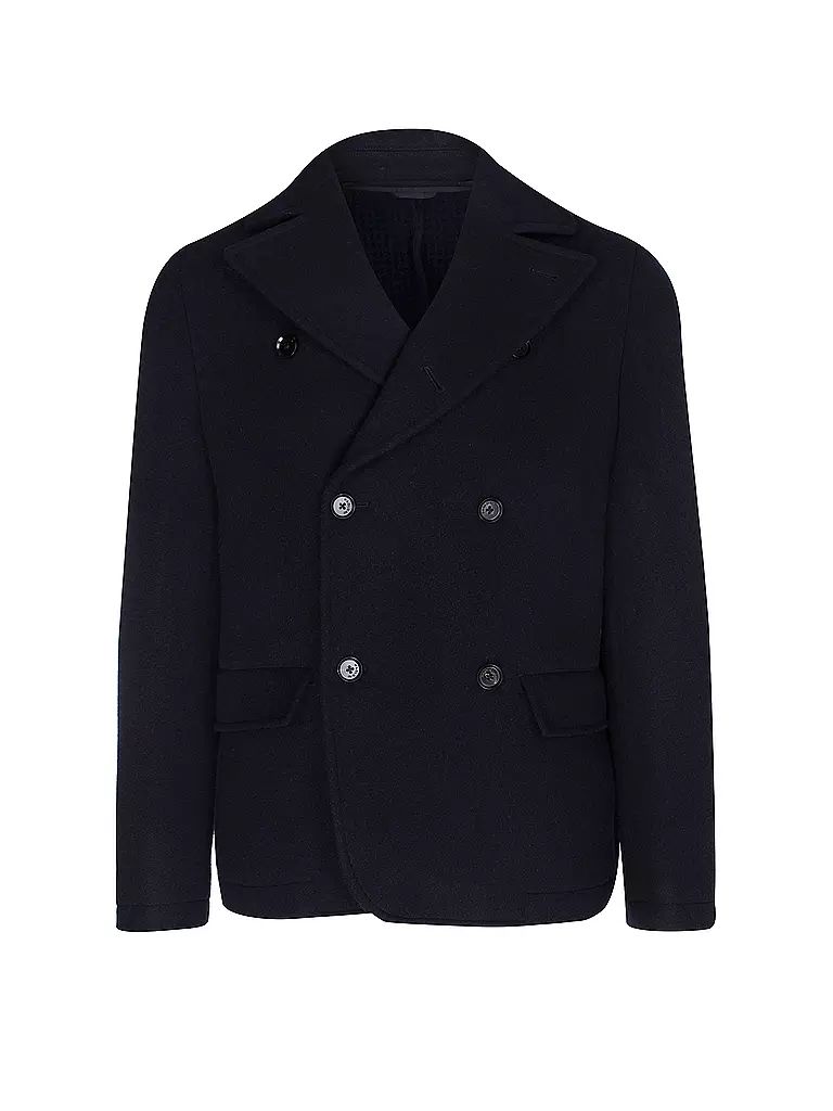 PAOLONI Wolljacke dunkelblau