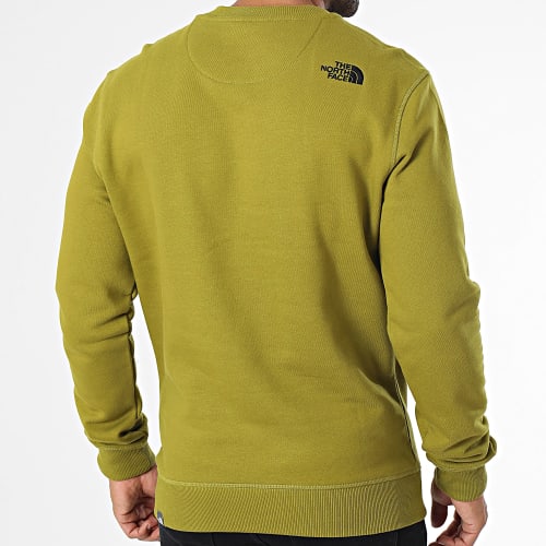 Sweat Crewneck Drew Peak Vert Kaki