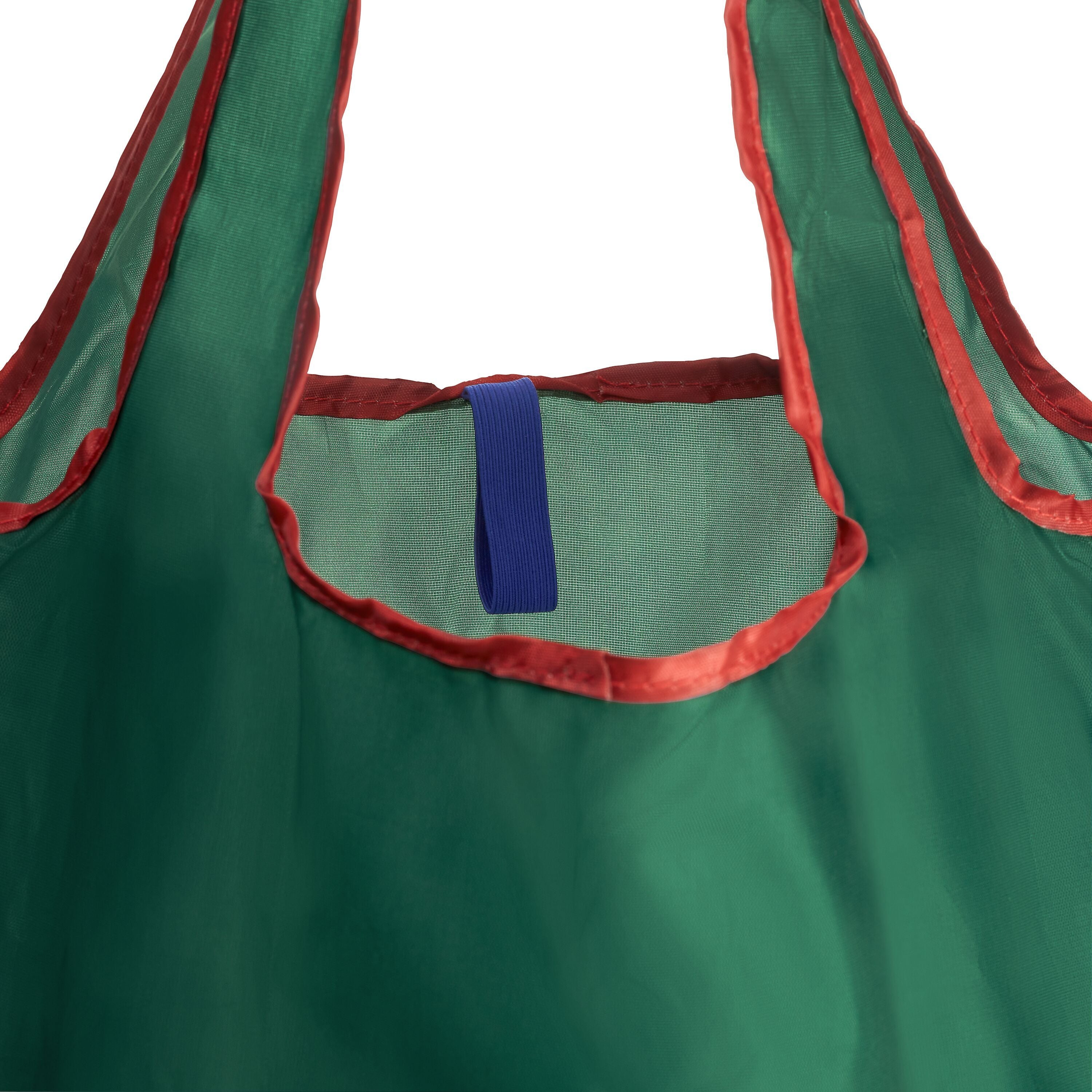 BALENO Einkaufstasche - Blau, Dunkelgruen / B: 40.5 cm x T: 12.0 cm x H: 49.5 cm