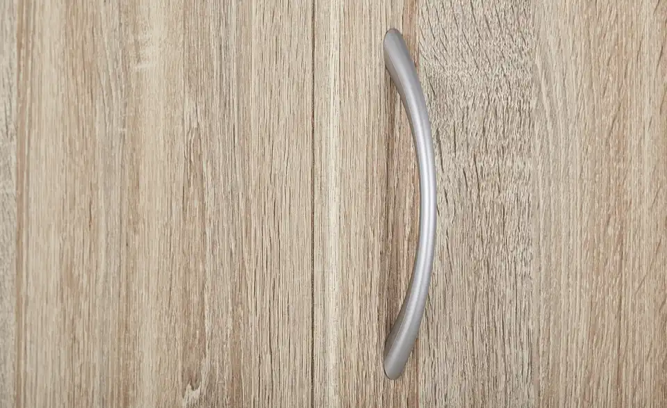 Schrank, 1-türig Multischrank-System 30 cm Eiche sägerau (Nachbildung)