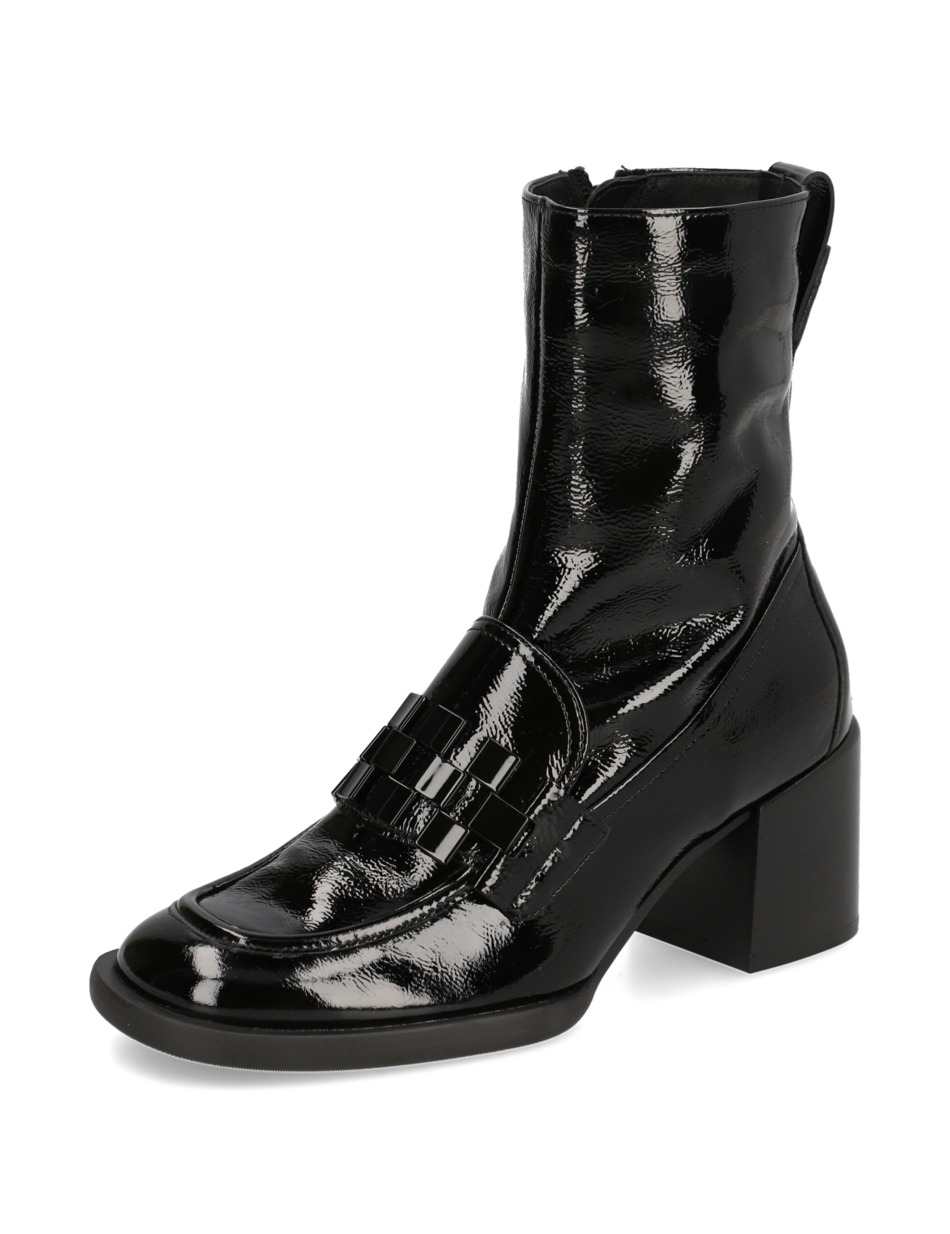 Lackleder Stiefelette