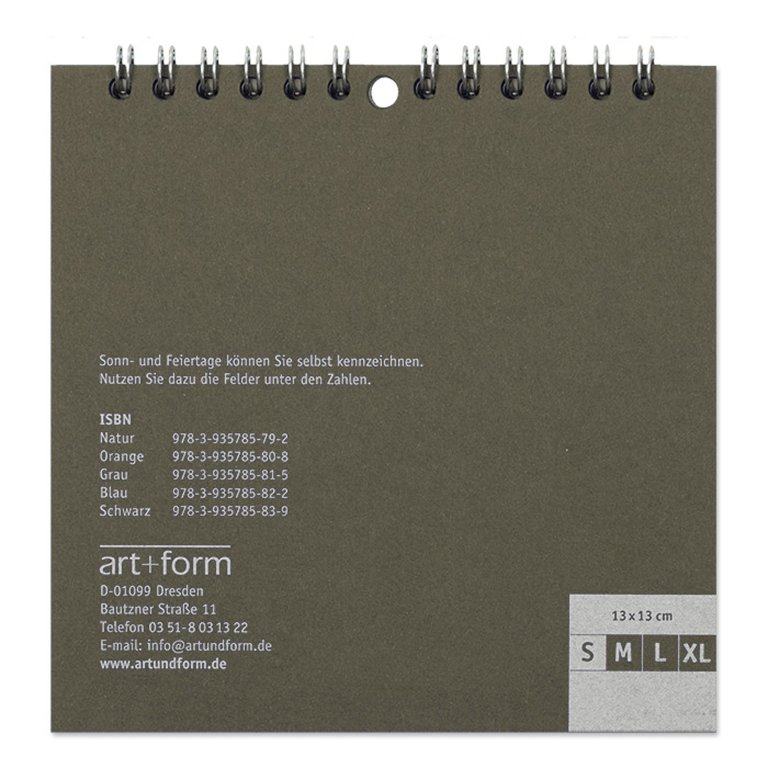 Blanko-Kalender Do it yourself