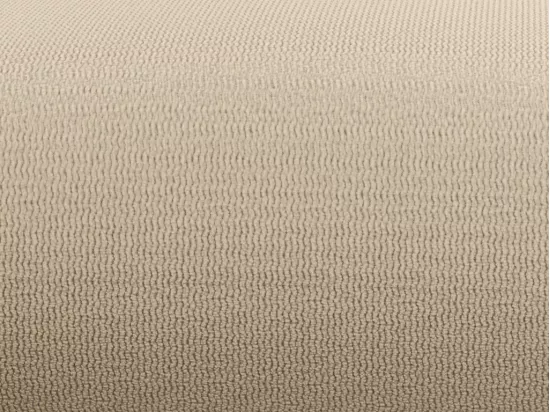 Canapé 3 places en tissu texturé beige POGNI de Maison Céphy