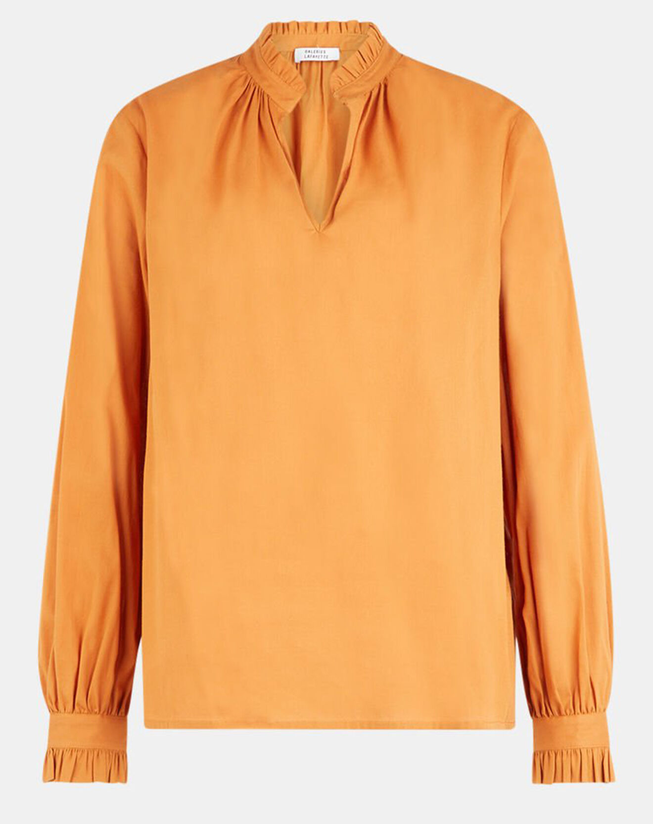 Galeries Lafayette Top Marly orange