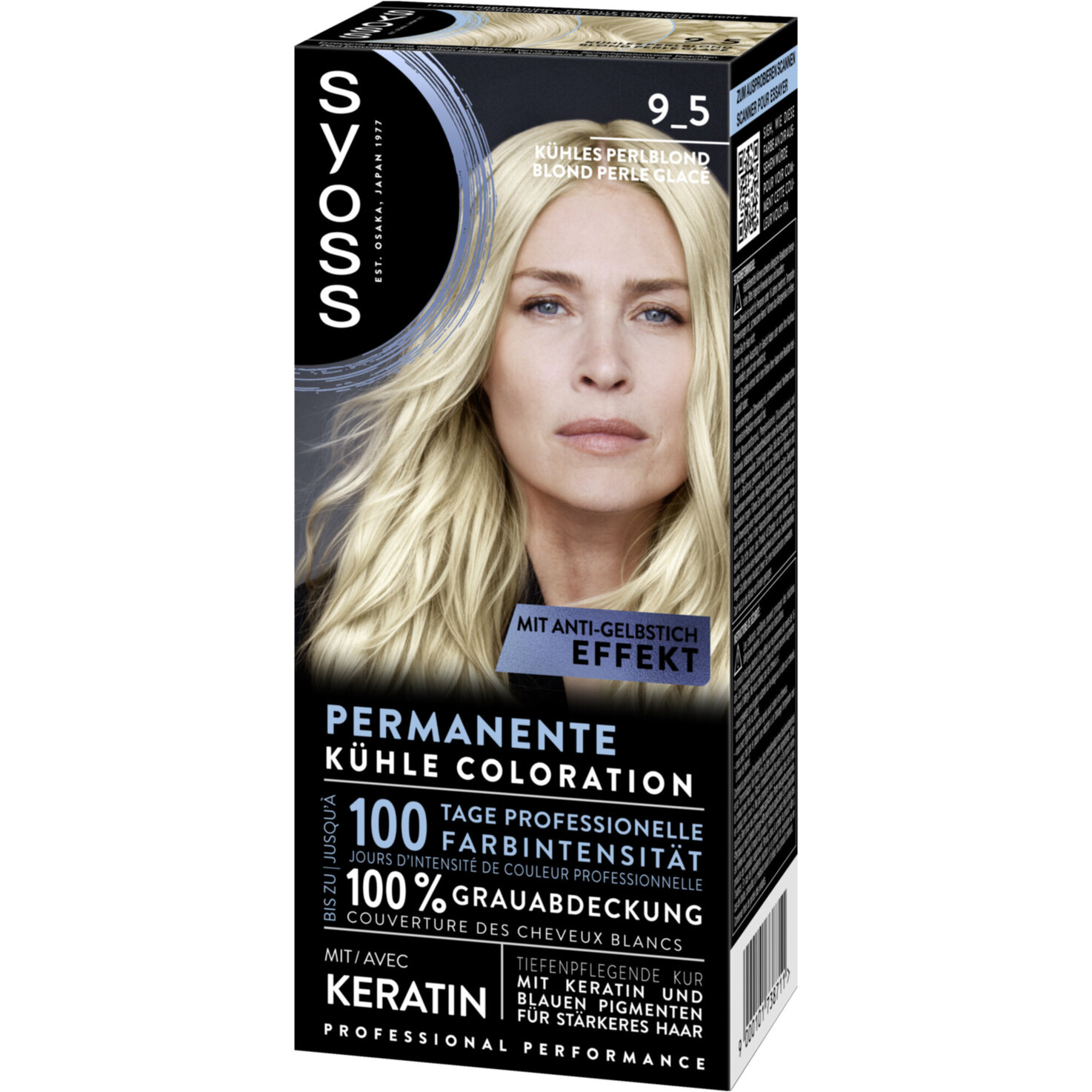 Syoss Permanente Coloration 9_5 Kühles Perlblond