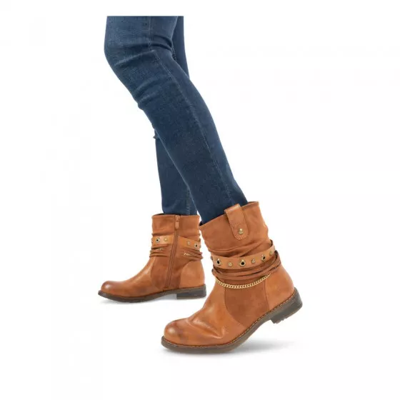 Bottines COGNAC MERRY SCOTT