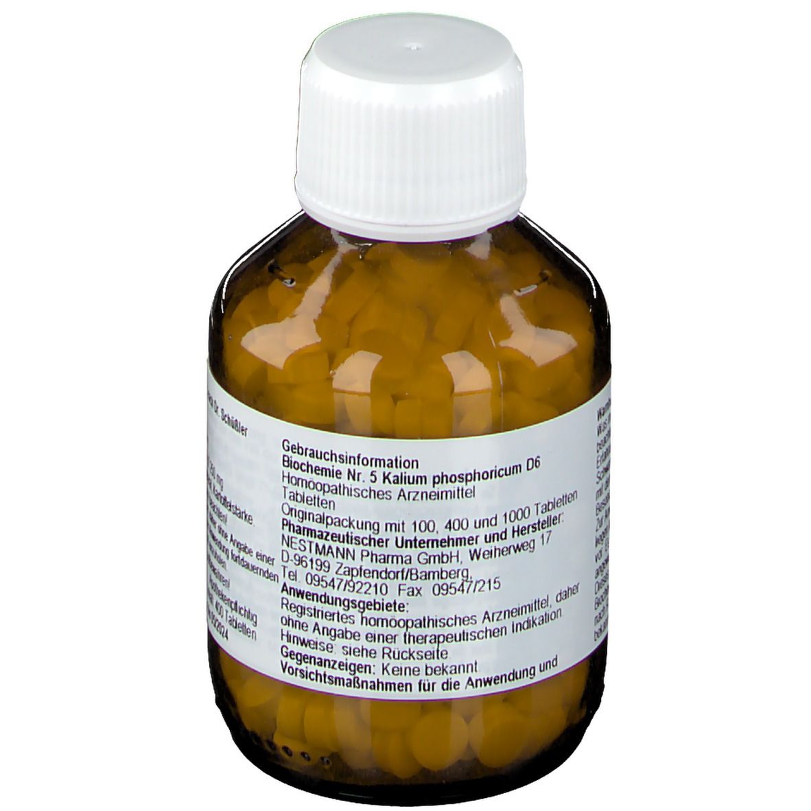 Biochemie 5 Kalium phosphoricum D 6 Tabletten