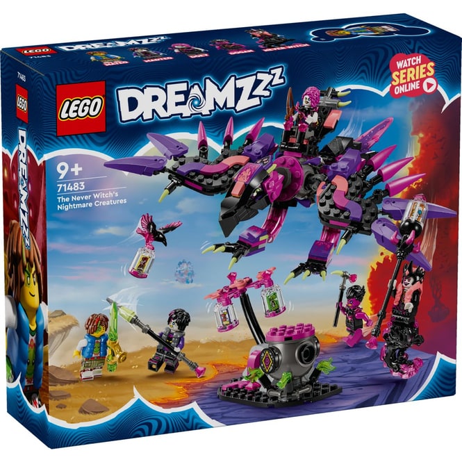LEGO® DREAMZzz™ 71483 - Die Albtraumkreaturen der Nimmerhexe