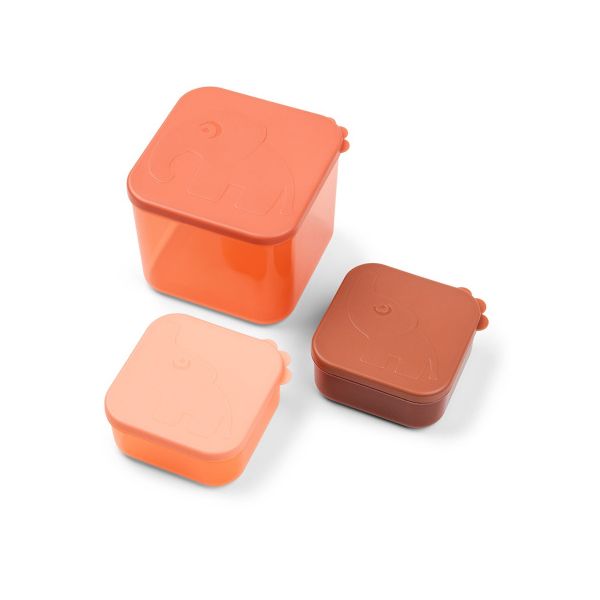 Done By Deer Elphee Snackbox - Large - 3 Stuks - Green