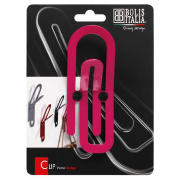 Jashaak enkel Paperclip roze zamak