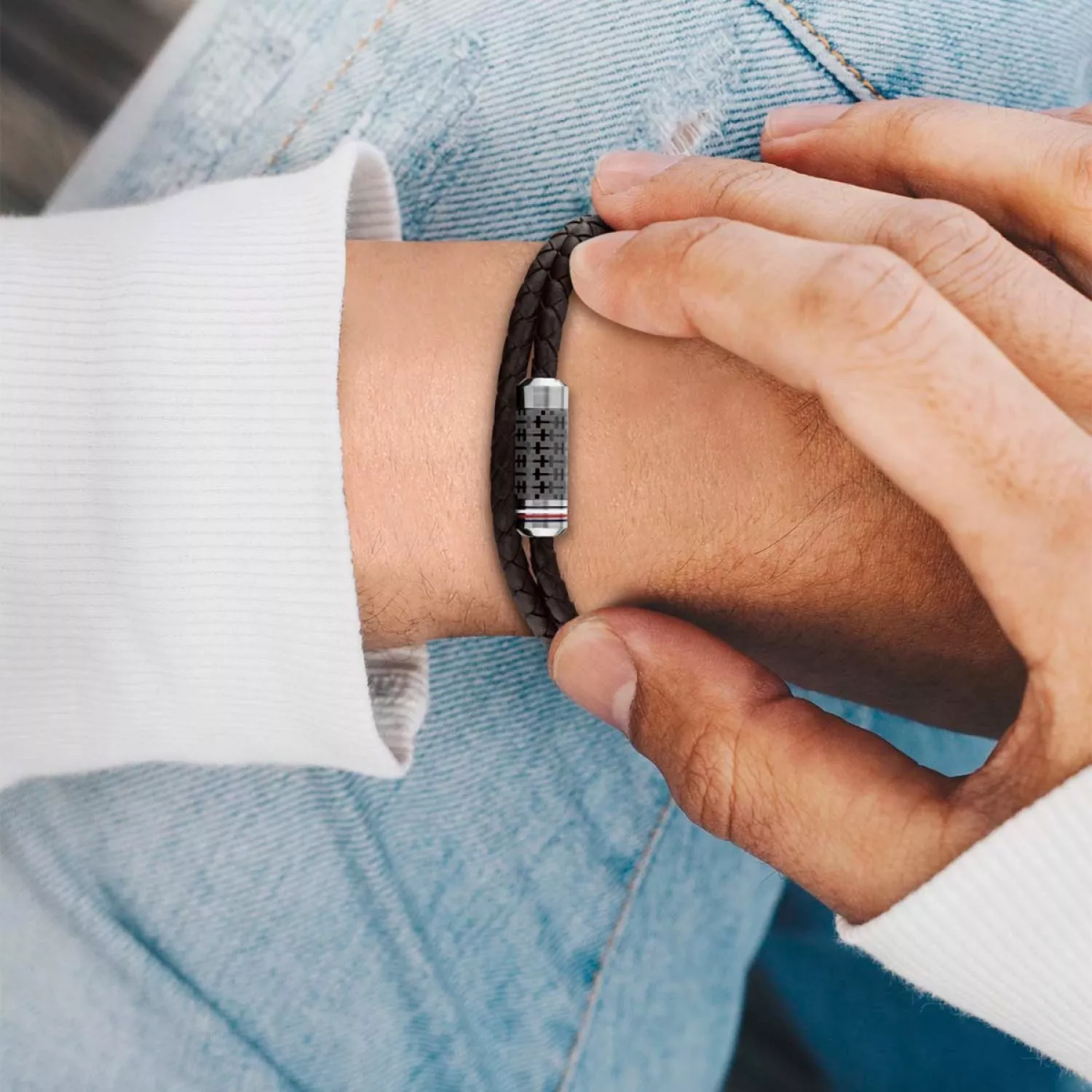 Tommy Hilfiger Armbånd Læder 2790325