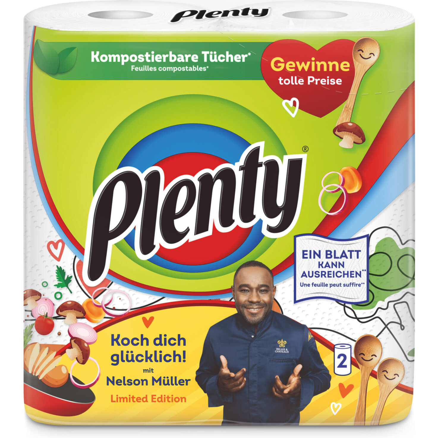 Plenty Haushaltstücher Haushaltstücher Limited Edition 2x72 Blatt