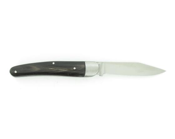 Alsacien - Carbone - Manche Corne Couteau de poche par Coursolle