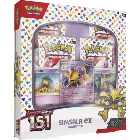 Pokemon Kollektion Karmesin & Purpur – 151: Simsala-ex