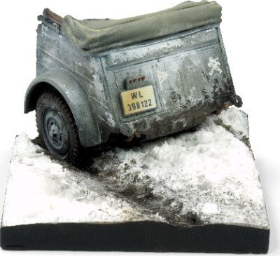 Vallejo Scenics - Kubelwagen Rear - Sc007 - 5,5X5,5 CM