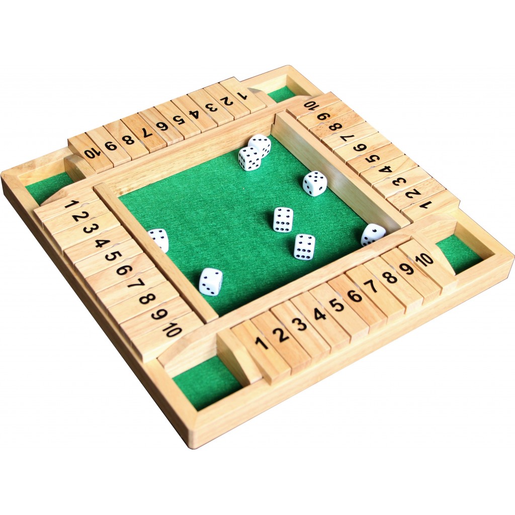 Shut the Box 10 pour 4 joueurs