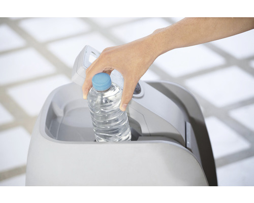 Bestway® LAY-Z-SPA® Helsinki AirJet™ opblaasbare hottub met 180 luchtjets, multifunctionele pomp, geïntegreerde verwarmingsfunctie en afsluitbare thermische afdekking, bruin