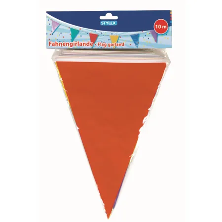 Stylex Fahnengirlande / Wimpelkette 10 Meter