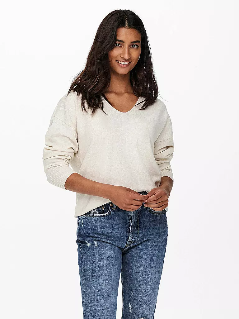 ONLY Pullover ONLRICA  creme