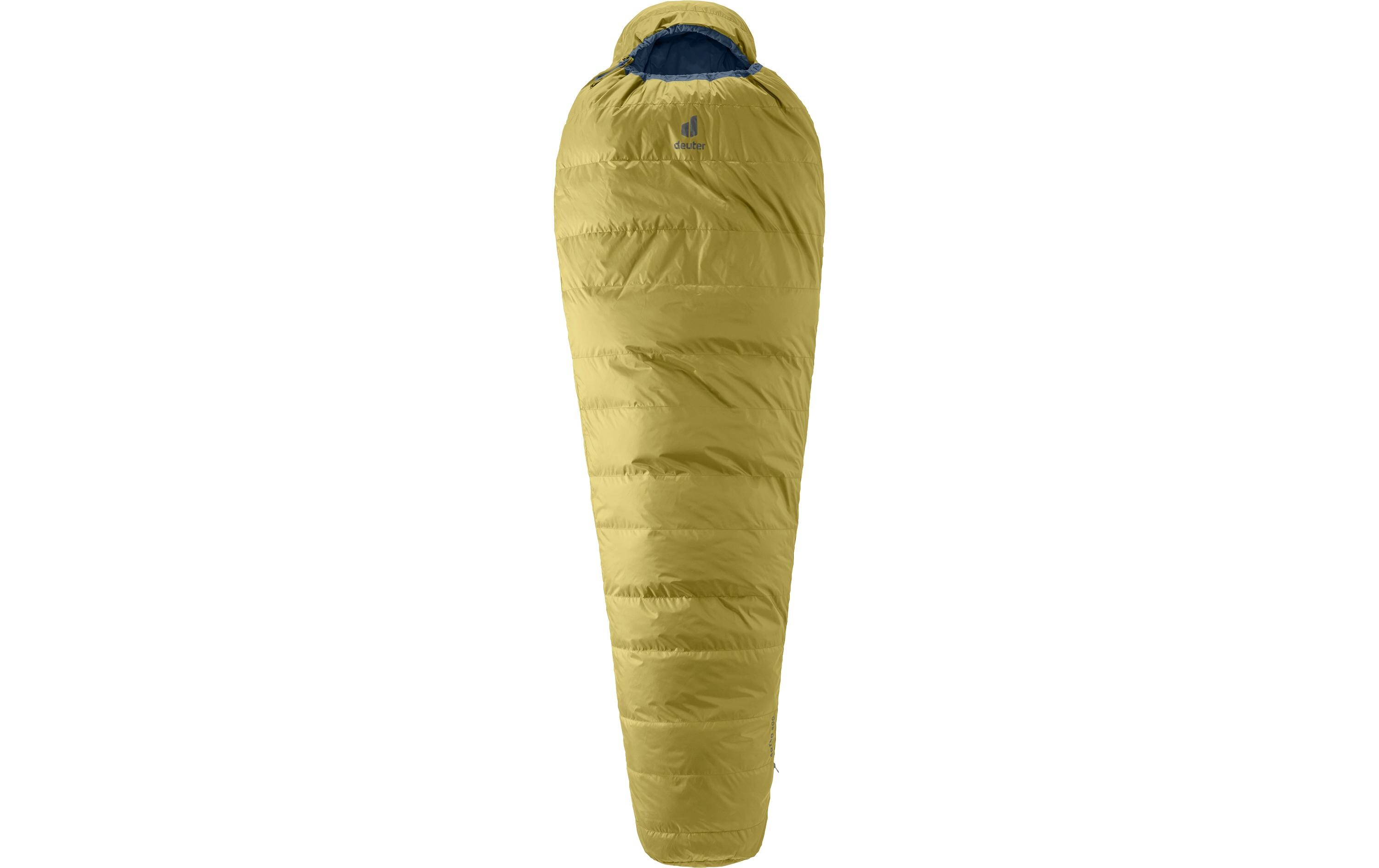 Schlafsack Astro 300 Polyamid, Limettengrün<br>Daunenschlafsack