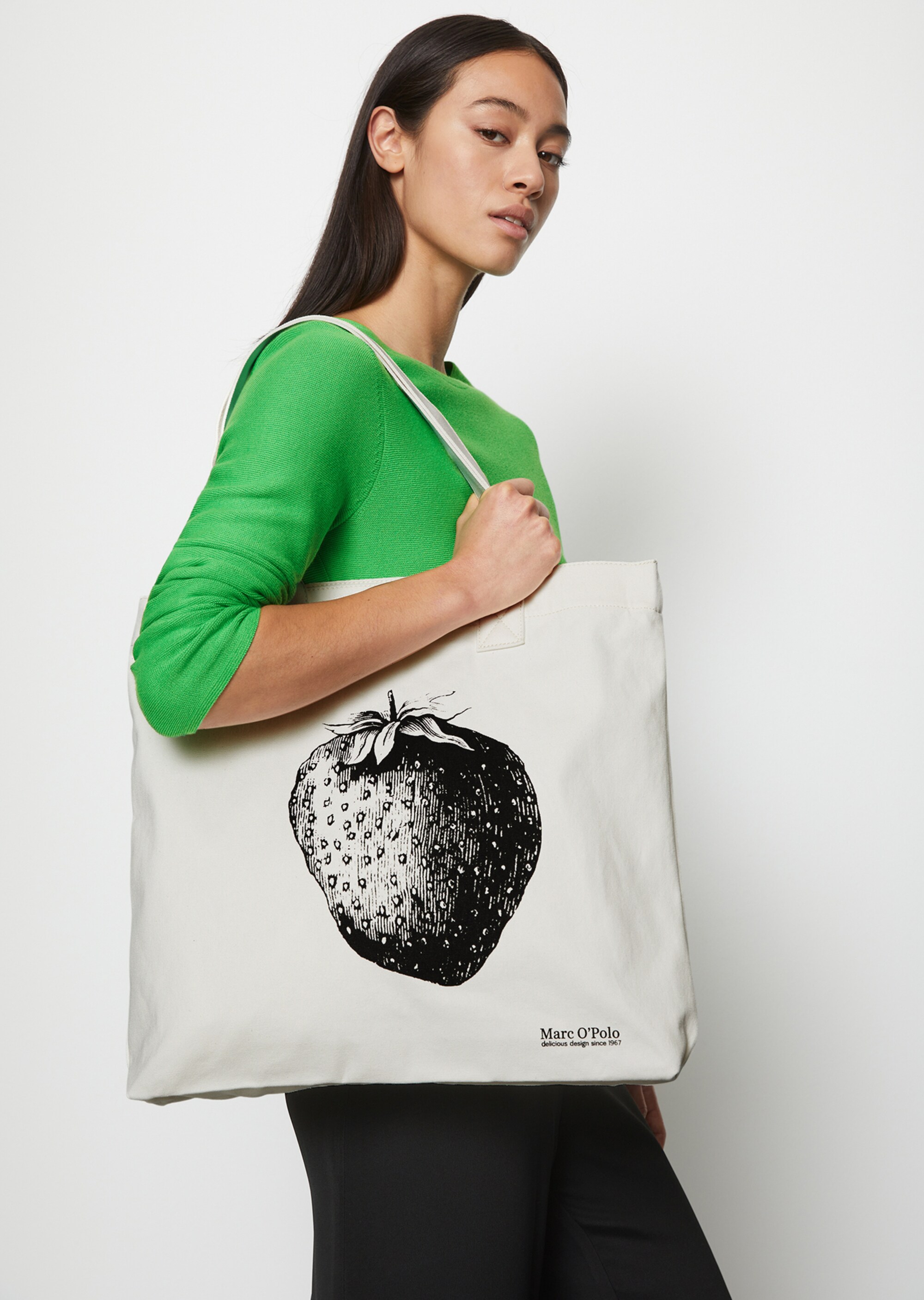 Canvas-Shopper medium aus Bio-Baumwolle