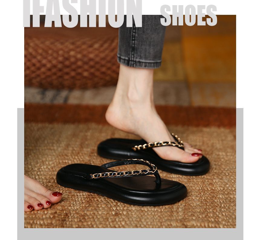 Asterisk - Geketende slippers