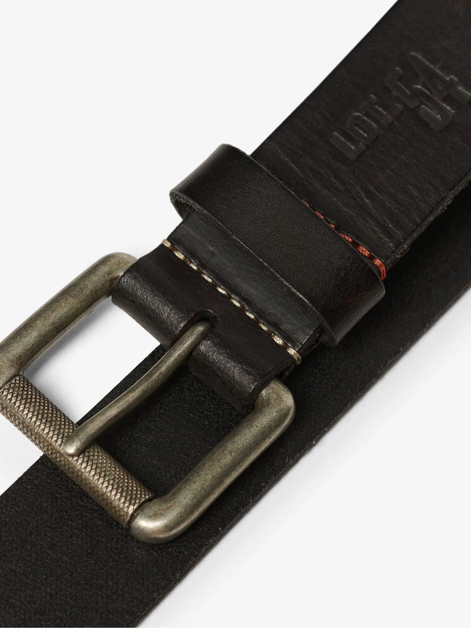 Zwart - Superdry Badgeman riem