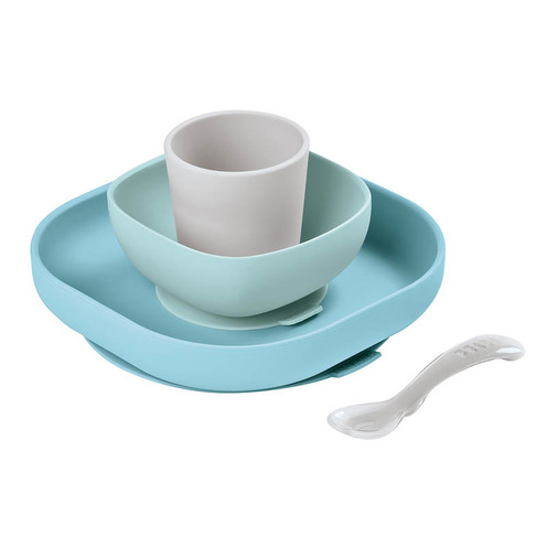 Coffret repas silicone 4 pièces Jungle - BEABA