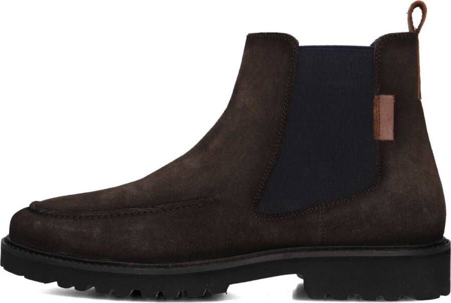 Mazzeltov Bruine Chelsea Boots voor Heren
