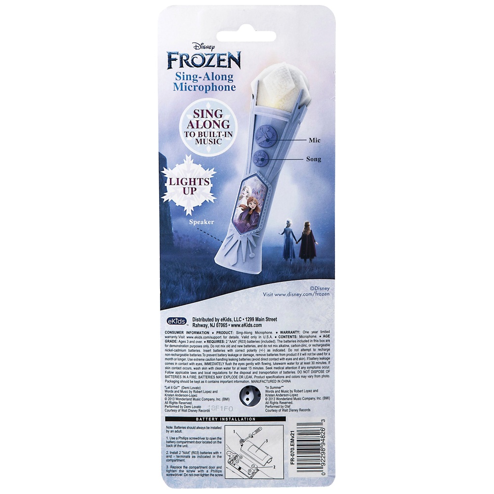 Frozen Mitsing-Mikrofon
