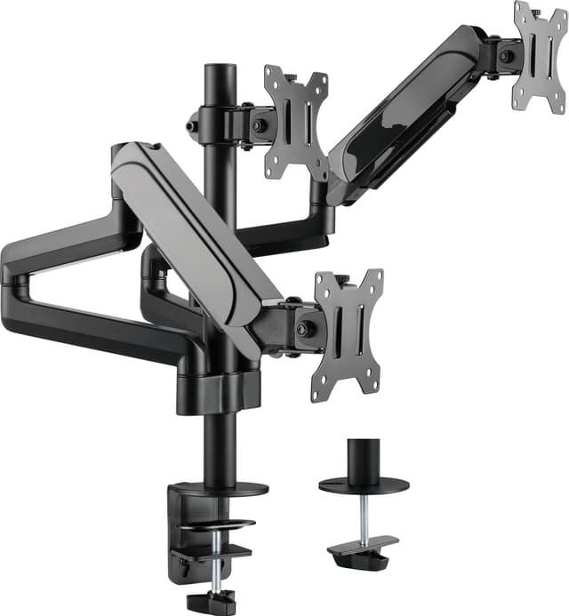 Essentials Triple Spring skærm-arm (sort)