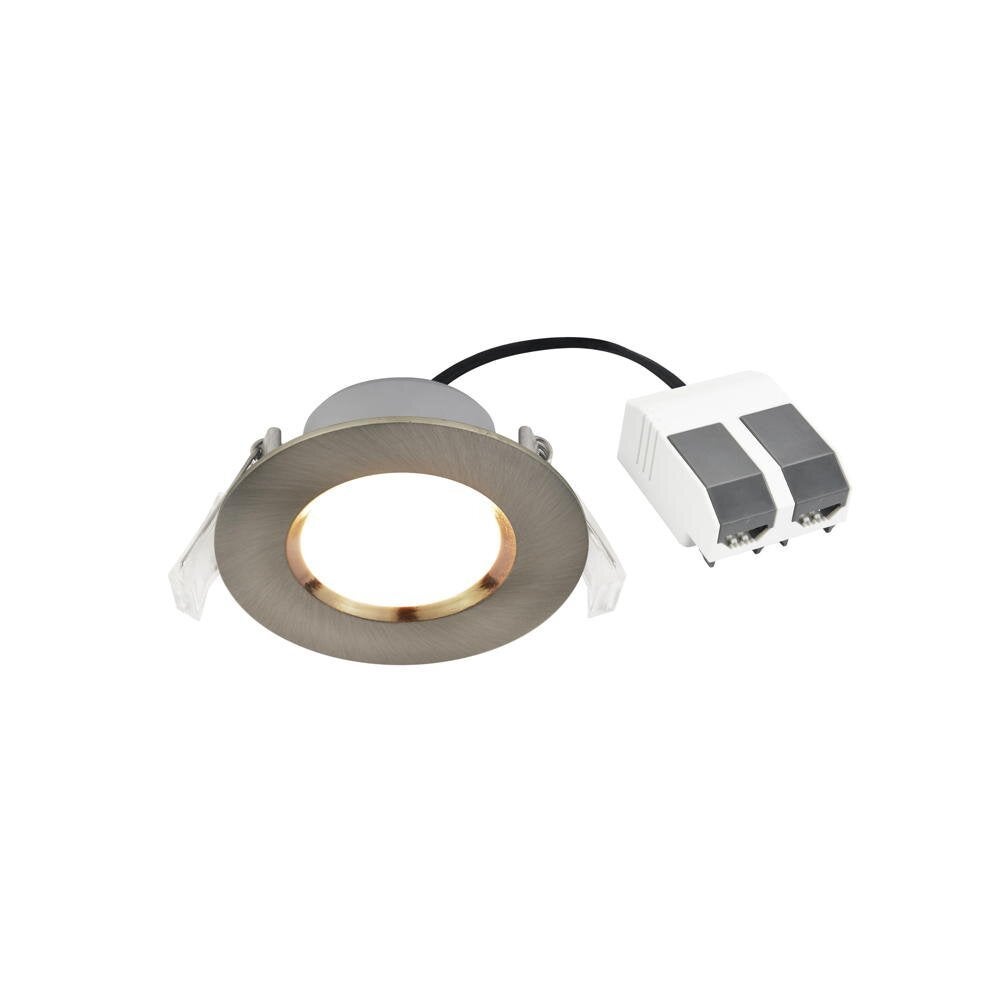LED inbouwspot Siege in nikkel 4,7W 345lm IP65