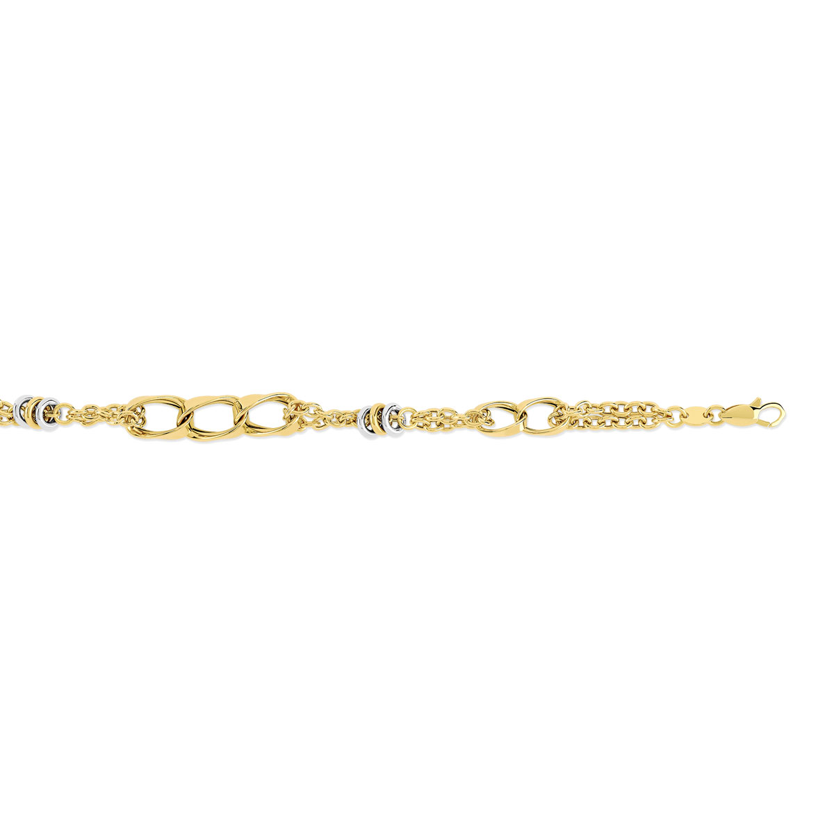 Bracelet 2 ors 750 19 cm
