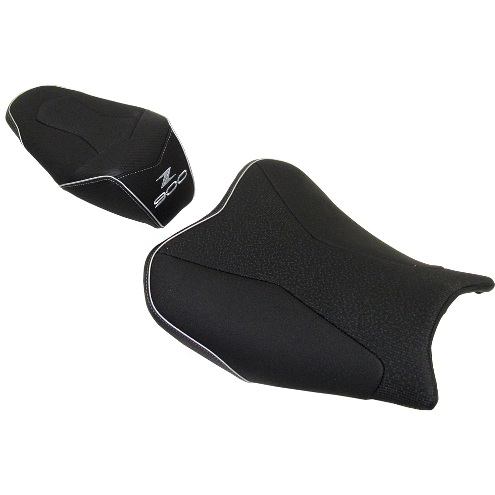 Bagster - Selle Ready Luxe Kawasaki Z900 (2017-2019) Noir / Argent