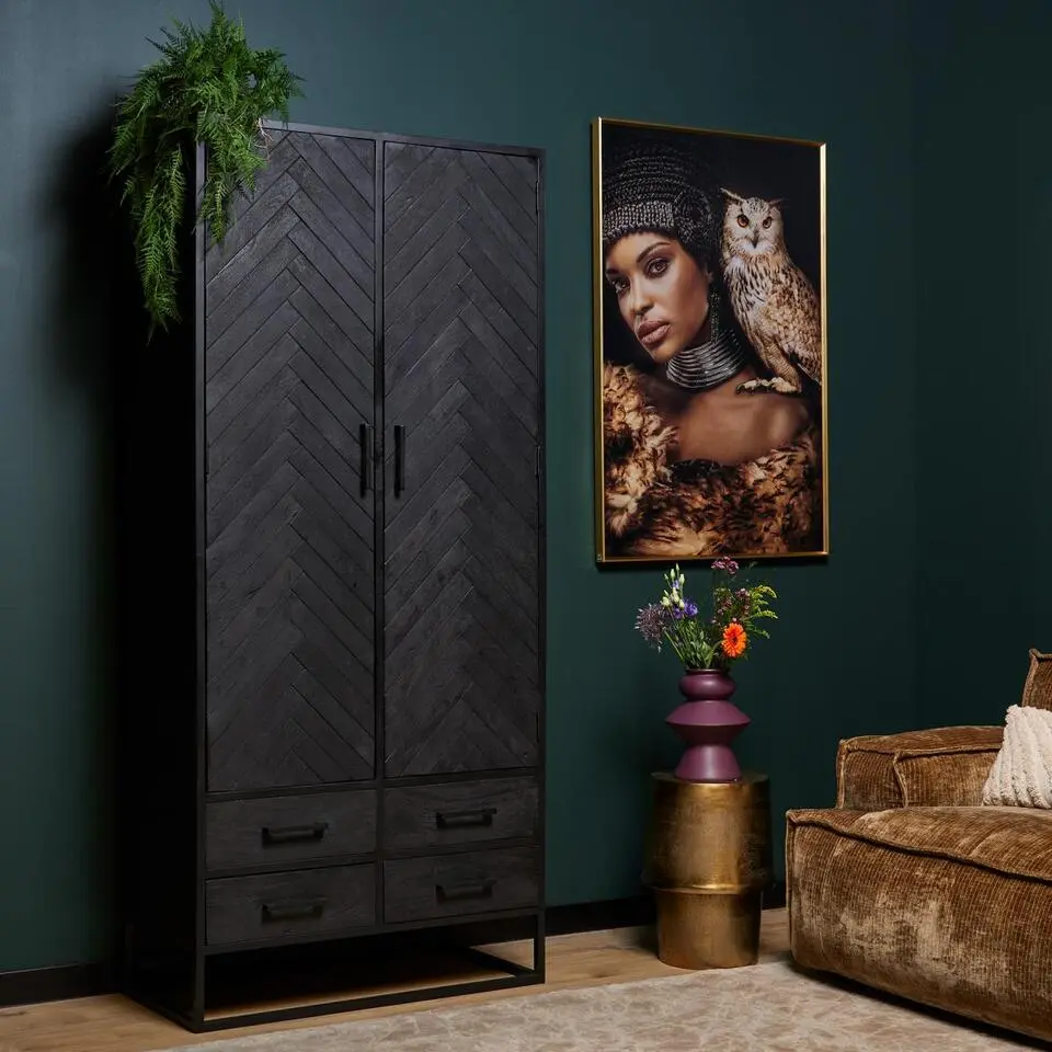 StarFurn - Kabinet New York - 90 cm - zwart