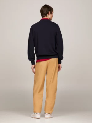 Moletom com logo Crest oversized