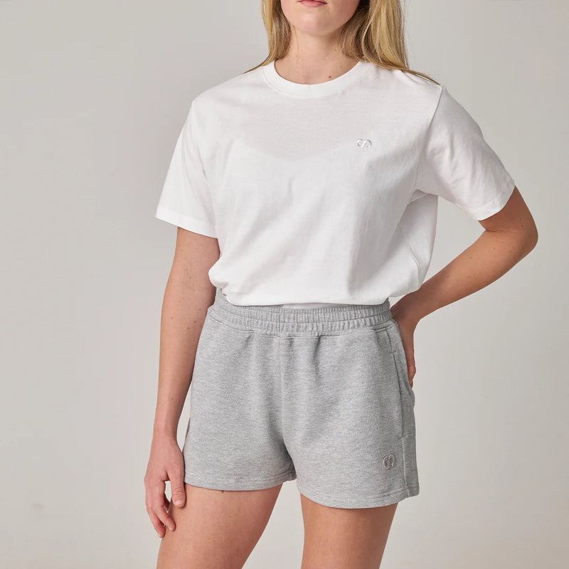 Sweatshorts Damen aus Bio-Baumwolle Schwarz