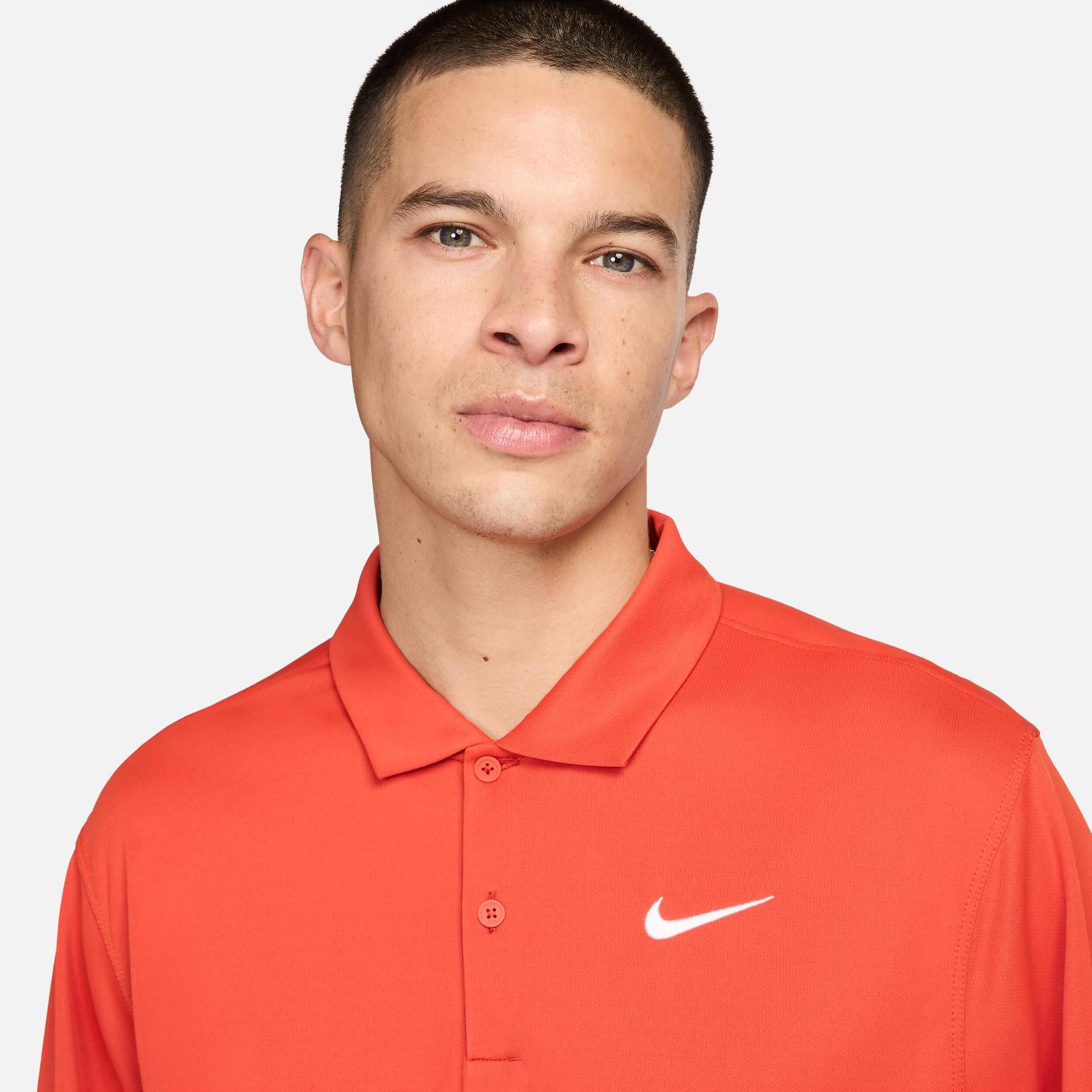 Nike Dri-Fit Court Victory Solid Polo Hommes - Rouille
