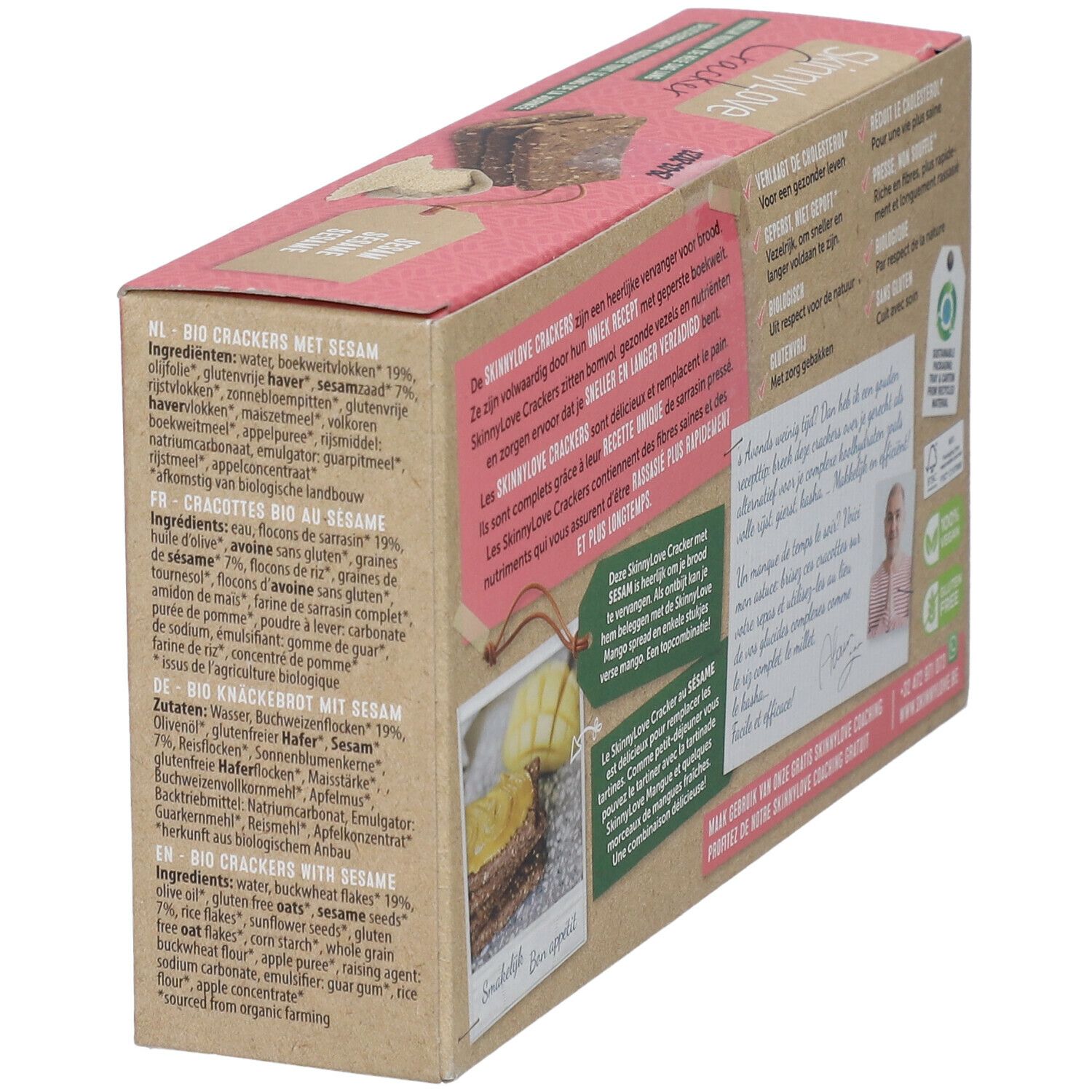 SKINNYLOVE Bio-Sesamcracker