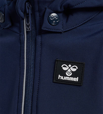 Hummel Softshelljakke m. Fleece - hmlMars - Blåck Iris