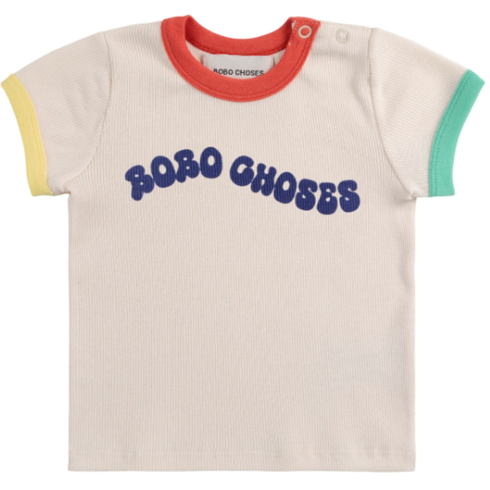 Køb Bobo Choses Offwhite Wavy T-Shirt
