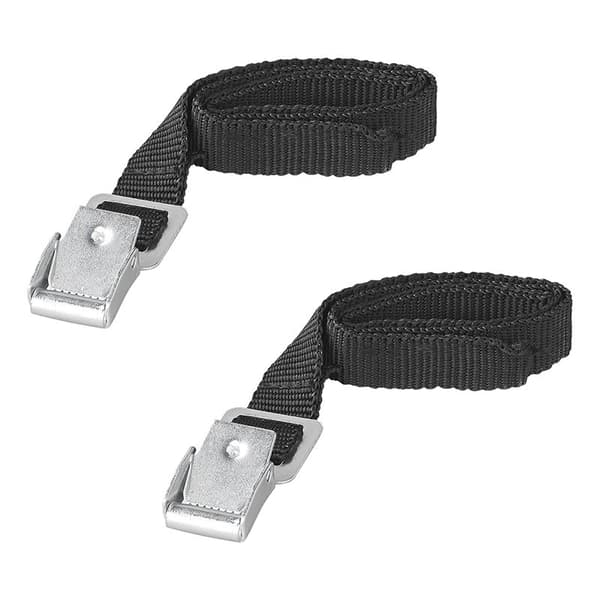 Knyt stropper med metallspenne 18mm-50cm - sett med 2 stk