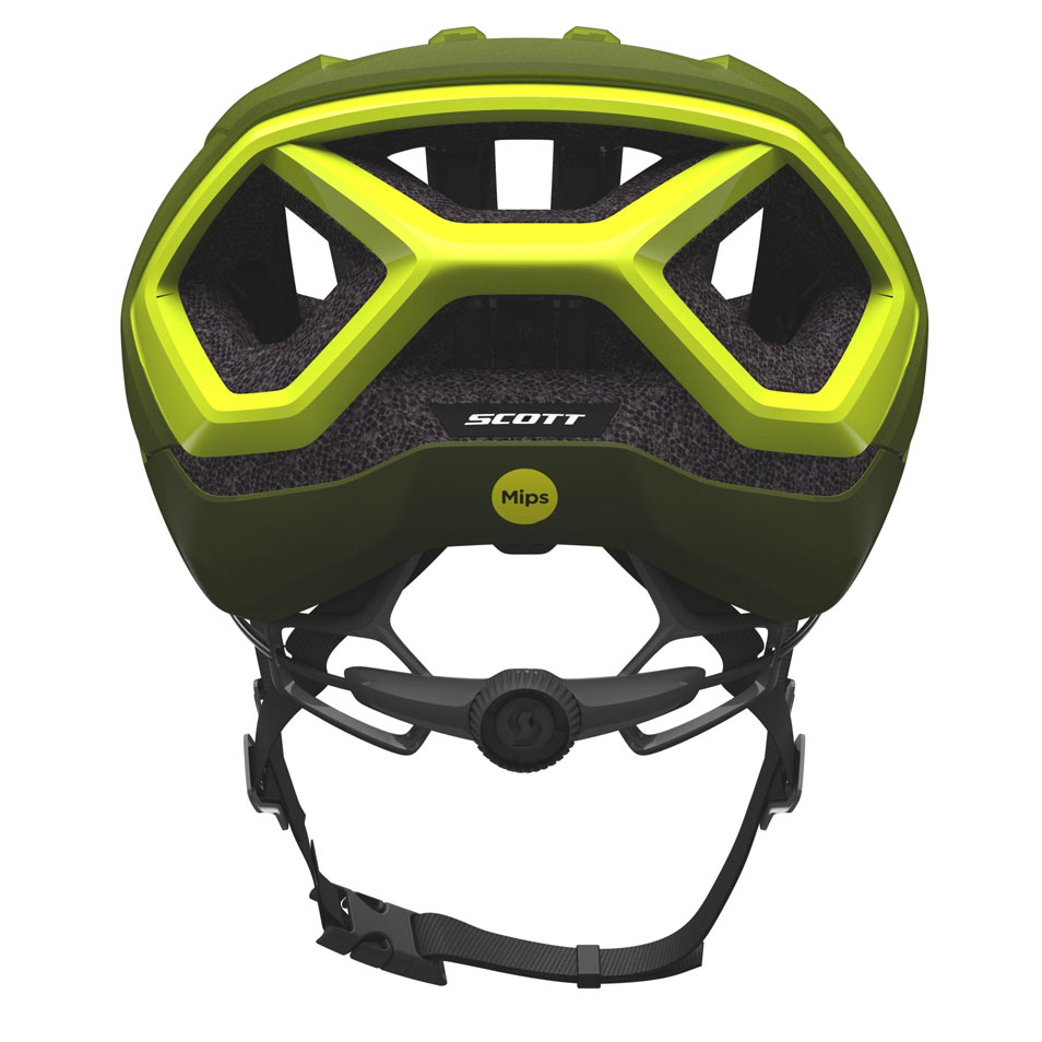 Scott Centric Plus Cykelhjelm Radium yellow RC