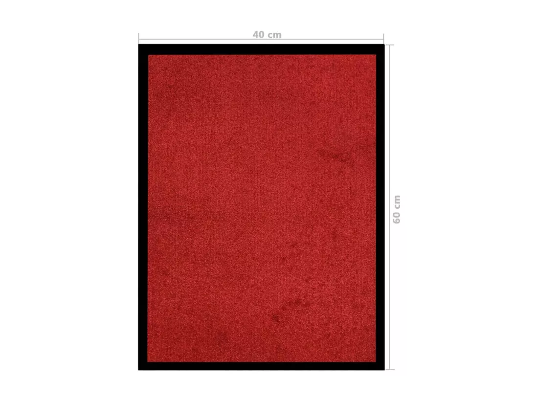 Paillasson Rouge 40x60 cm