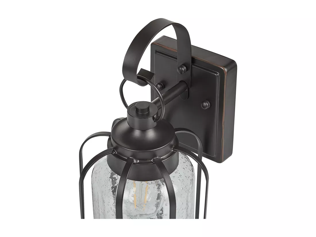 Lampe murale pour l'extérieur WOOLER Noir